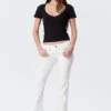 Slim Deep V-Neck T-Shirt – Black Slim Deep V-Neck T-Shirt – Black