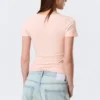 Slim Deep V-Neck T-Shirt – Dusty Pink Slim Deep V-Neck T-Shirt – Dusty Pink