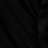 Slim Fit Draped Lyocell Top – Black Slim Fit Draped Lyocell Top – Black