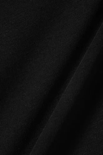 Slim Fit Halterneck Strap Top – Black