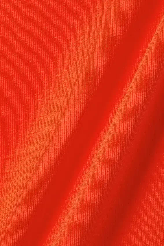Slim Fit Halterneck Strap Top – Bright Orange Slim Fit Halterneck Strap Top – Bright Orange