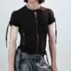 Slim Fit Knot Tee – Black Slim Fit Knot Tee – Black