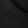 Slim Fit Ribbed Cotton T-Shirt – Black Slim Fit Ribbed Cotton T-Shirt – Black