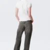 Slim Fit Short-Sleeved Crepe Shirt – White Slim Fit Short-Sleeved Crepe Shirt – White