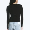 Slim Fitted Long Sleeve – Black Slim Fitted Long Sleeve – Black
