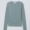 Slim Fitted Long Sleeve – Dark Turquoise Slim Fitted Long Sleeve – Dark Turquoise