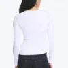 Slim Fitted Long Sleeve – White Slim Fitted Long Sleeve – White
