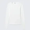 Slim Fitted Long Sleeve – White Slim Fitted Long Sleeve – White