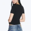 Slim Fitted T-Shirt – Black Slim Fitted T-Shirt – Black