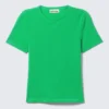 Slim Fitted T-Shirt – Bright Green Slim Fitted T-Shirt – Bright Green