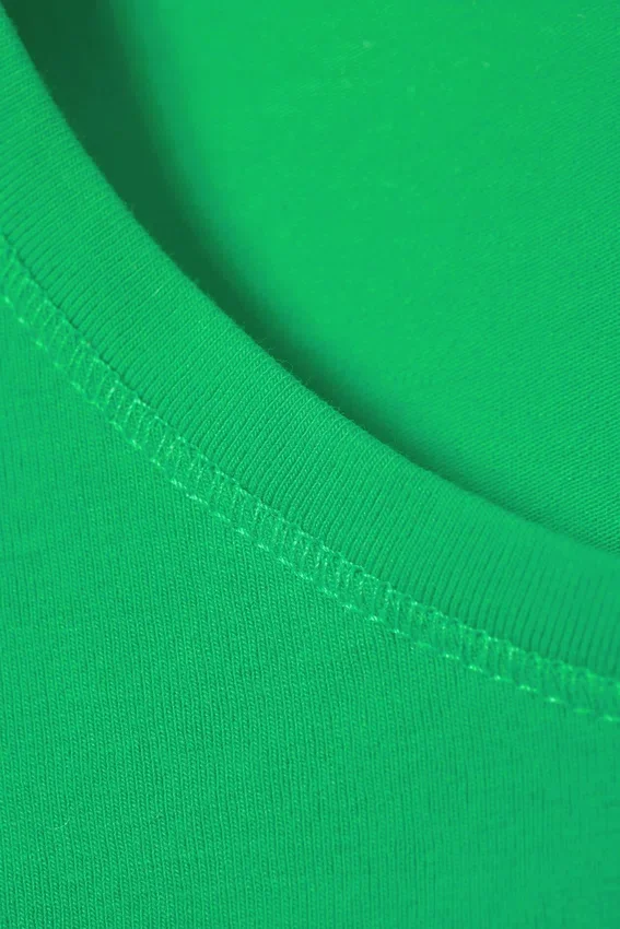 Slim Fitted T-Shirt – Bright Green Slim Fitted T-Shirt – Bright Green