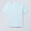 Slim Fitted T-Shirt – Light Blue Slim Fitted T-Shirt – Light Blue