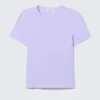 Slim Fitted T-Shirt – Light Purple Slim Fitted T-Shirt – Light Purple