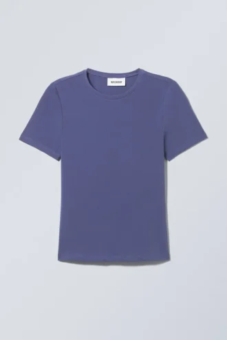 Slim Fitted T-Shirt – Purple