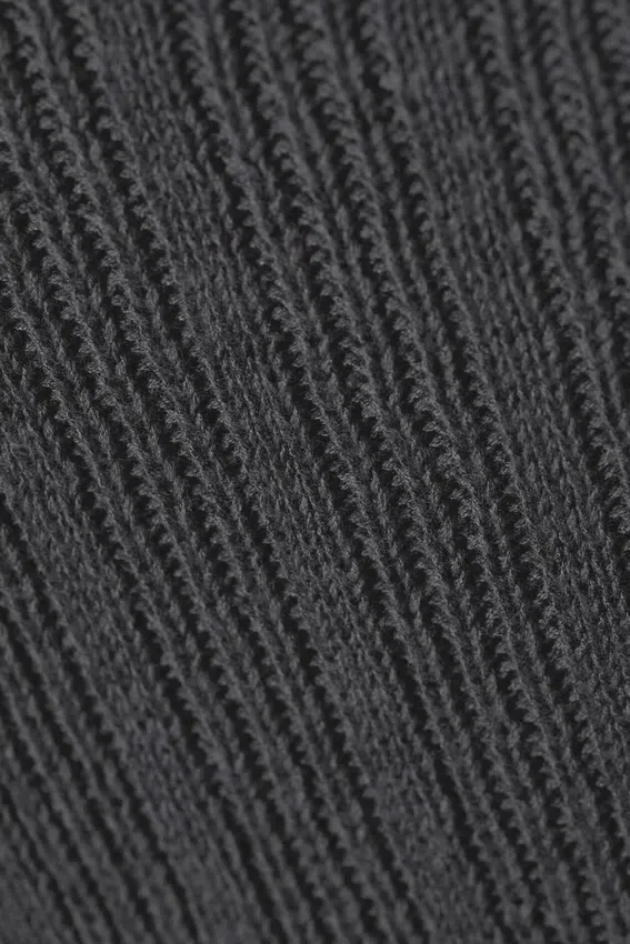 Slim Knitted Boatneck Tank Top – Dark Grey Slim Knitted Boatneck Tank Top – Dark Grey