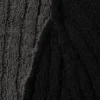 Slim Knitted Raglan-Sleeved Sweater – Black & Grey Slim Knitted Raglan-Sleeved Sweater – Black & Grey