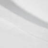 Slim Long-Sleeved Cotton Top – White Slim Long-Sleeved Cotton Top – White