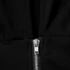 Slim Long-Sleeved Zip Top – Black Slim Long-Sleeved Zip Top – Black