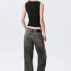 Slim Pierced Seam Sleeveless Top – Black Slim Pierced Seam Sleeveless Top – Black