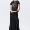 Slim Printed V-Neck T-Shirt – Black – Sci-Fi Print Slim Printed V-Neck T-Shirt – Black – Sci-Fi Print