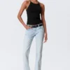 Slim Racerback Tank Top – Black Slim Racerback Tank Top – Black