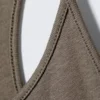 Slim Racerback Tank Top – Dusty Grey Slim Racerback Tank Top – Dusty Grey