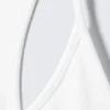 Slim Racerback Tank Top – Off-White Slim Racerback Tank Top – Off-White