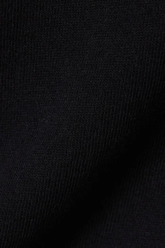 Slim Short-Sleeved Cotton T-Shirt – Black Slim Short-Sleeved Cotton T-Shirt – Black