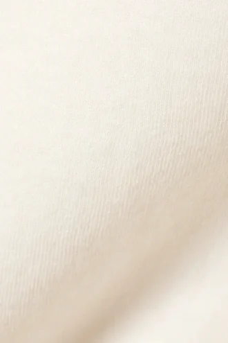 Slim Short-Sleeved Cotton T-Shirt – Off-White