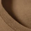 Slim Short-Sleeved Cotton T-Shirt – Washed Dark Beige Slim Short-Sleeved Cotton T-Shirt – Washed Dark Beige