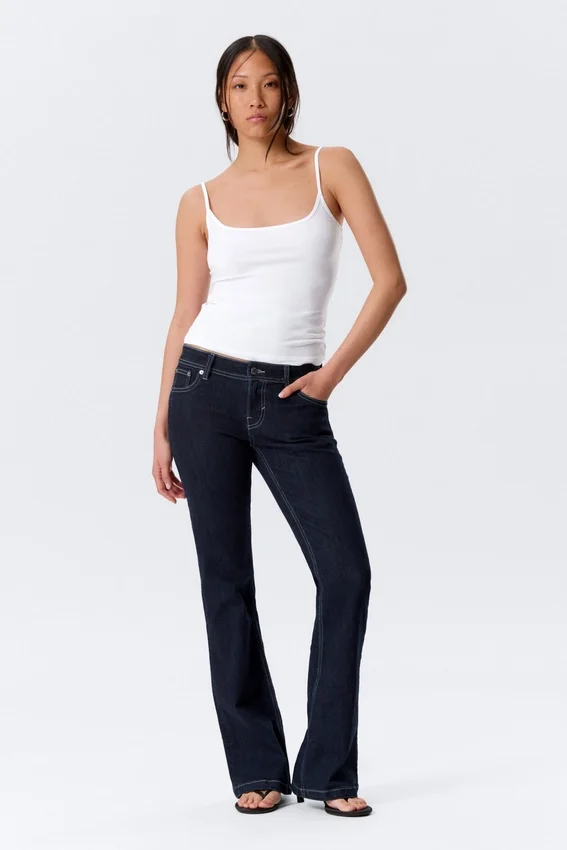 Slim Strap Tank Top – White Slim Strap Tank Top – White