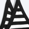 Slim Strap Tank Top – White & Black Stripes Slim Strap Tank Top – White & Black Stripes