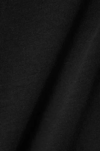 Slim Strappy Tank Top – Black