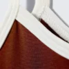 Slim Strappy Tank Top – Burgundy & White Slim Strappy Tank Top – Burgundy & White