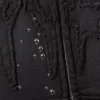 Slim Studded Graphic Zip Hoodie – Washed Studded Black Slim Studded Graphic Zip Hoodie – Washed Studded Black