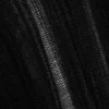 Slim Tear-Knit Long-Sleeved T-Shirt – Black Slim Tear-Knit Long-Sleeved T-Shirt – Black