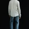 Slim Tie Detail Lyocell Shirt – Light Dusty Mole Slim Tie Detail Lyocell Shirt – Light Dusty Mole
