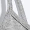 Slim V-Neck Cotton Singlet – Light Dusty Grey Melange Slim V-Neck Cotton Singlet – Light Dusty Grey Melange