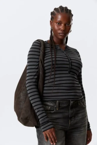 Slouchy Faux Leather Shoulder – Dark Brown