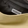 Small Slouched Clasp Shoulder Bag – Light Yellow Small Slouched Clasp Shoulder Bag – Light Yellow