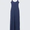 Smooth Strap Maxi Dress – Dark Blue Smooth Strap Maxi Dress – Dark Blue