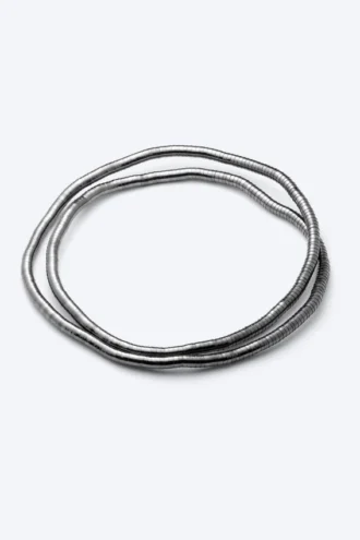 Snake Necklace – Dark Grey