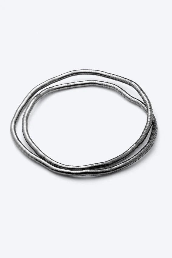 Snake Necklace – Dark Grey Snake Necklace – Dark Grey