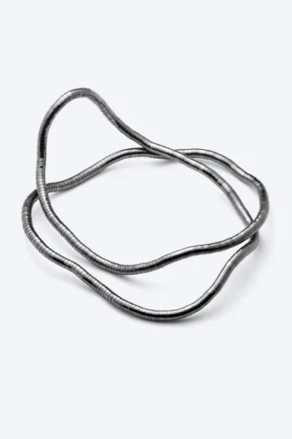 Snake Necklace – Dark Grey