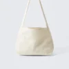 Soft Canvas Shoulder Bag – Light Beige Soft Canvas Shoulder Bag – Light Beige