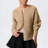 Soft Knitted Cardigan – Beige Soft Knitted Cardigan – Beige