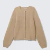 Soft Knitted Cardigan – Beige Soft Knitted Cardigan – Beige