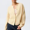 Soft Knitted Cardigan – Light Yellow Soft Knitted Cardigan – Light Yellow