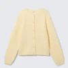 Soft Knitted Cardigan – Light Yellow Soft Knitted Cardigan – Light Yellow