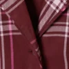 Soft Long-Sleeved Flannel Shirt – Dark Red Check Soft Long-Sleeved Flannel Shirt – Dark Red Check
